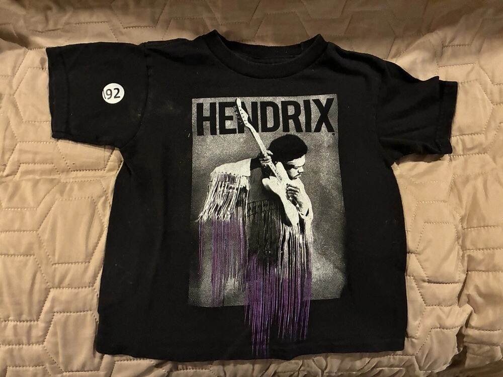 Vintage Graphic Music T-Shirt - Jimi Hendrix - Size 3T HOM5104